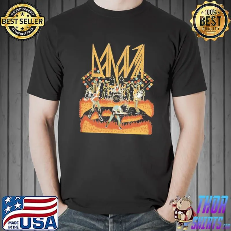 90s rock band dav on fire shirt
