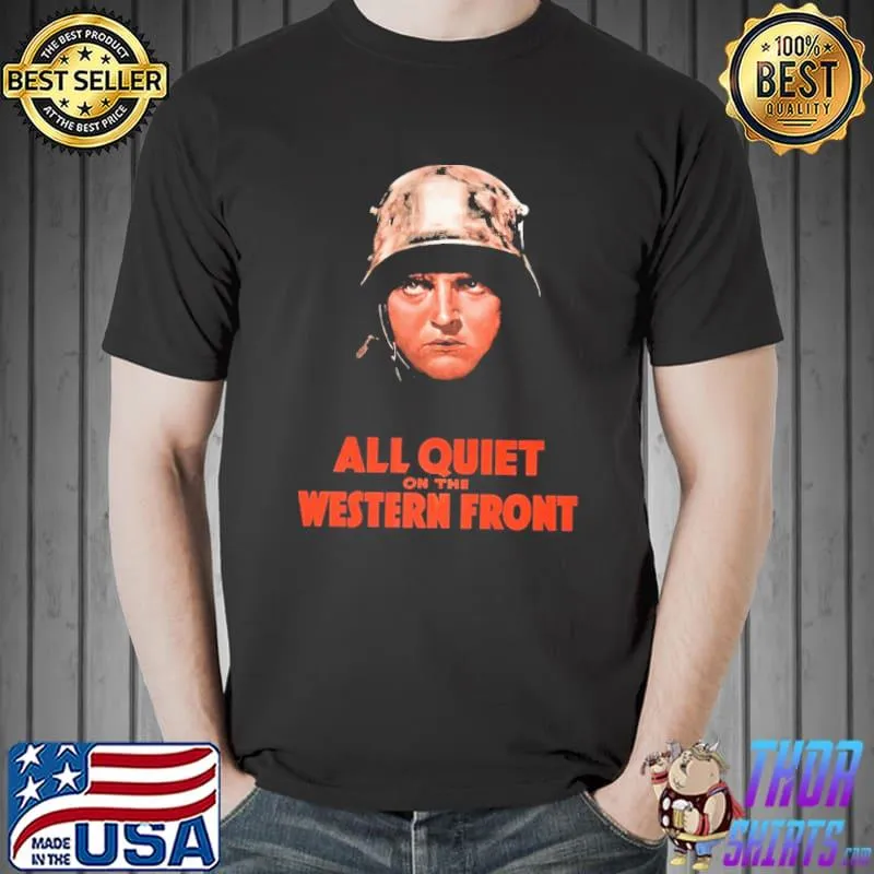 All quiet on the western front 1930 movie poster shirt