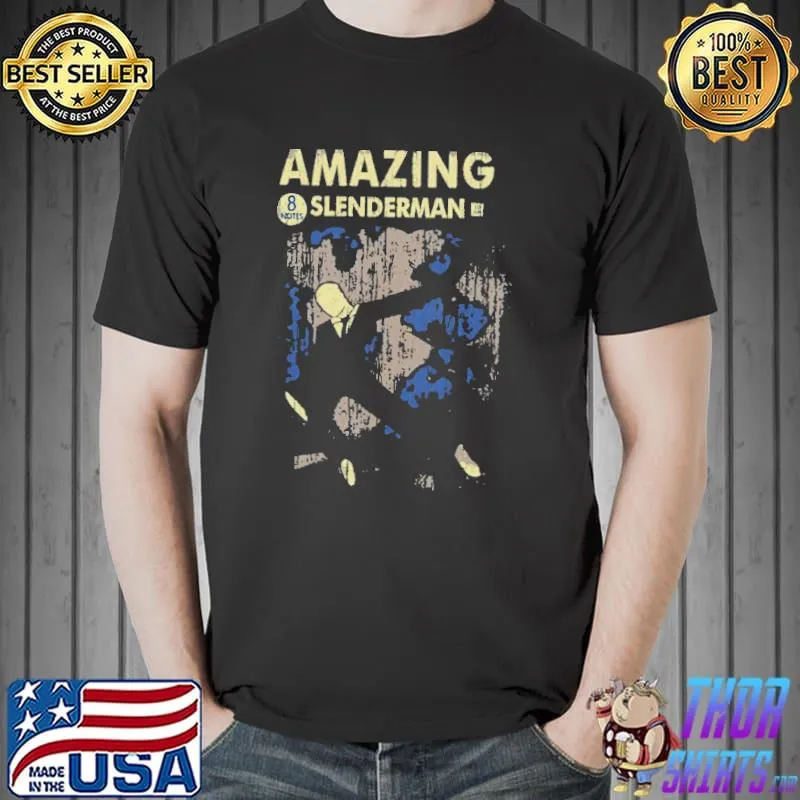 Amazing slenderman halloween trending shirt