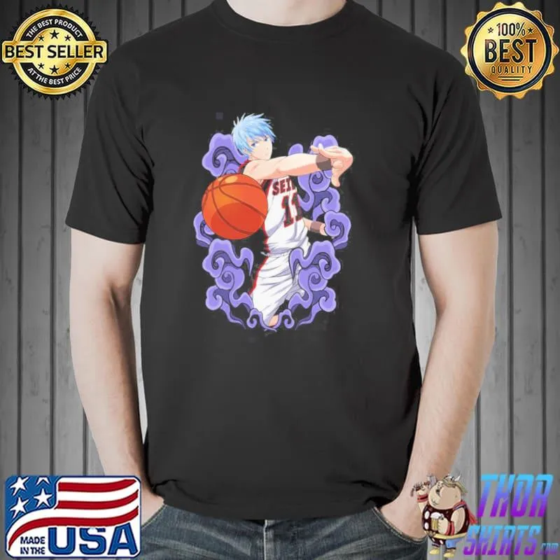 Anime Japan kuroko no basket tetsuya kuroko art shirt