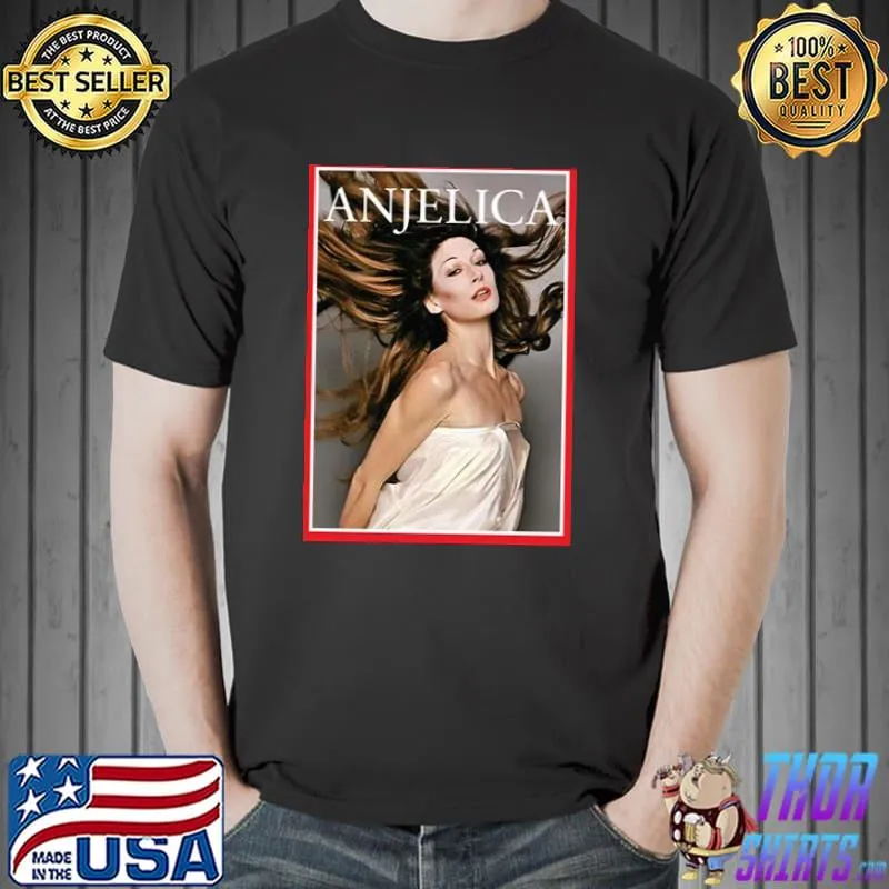 Anjelica huston style time trending shirt