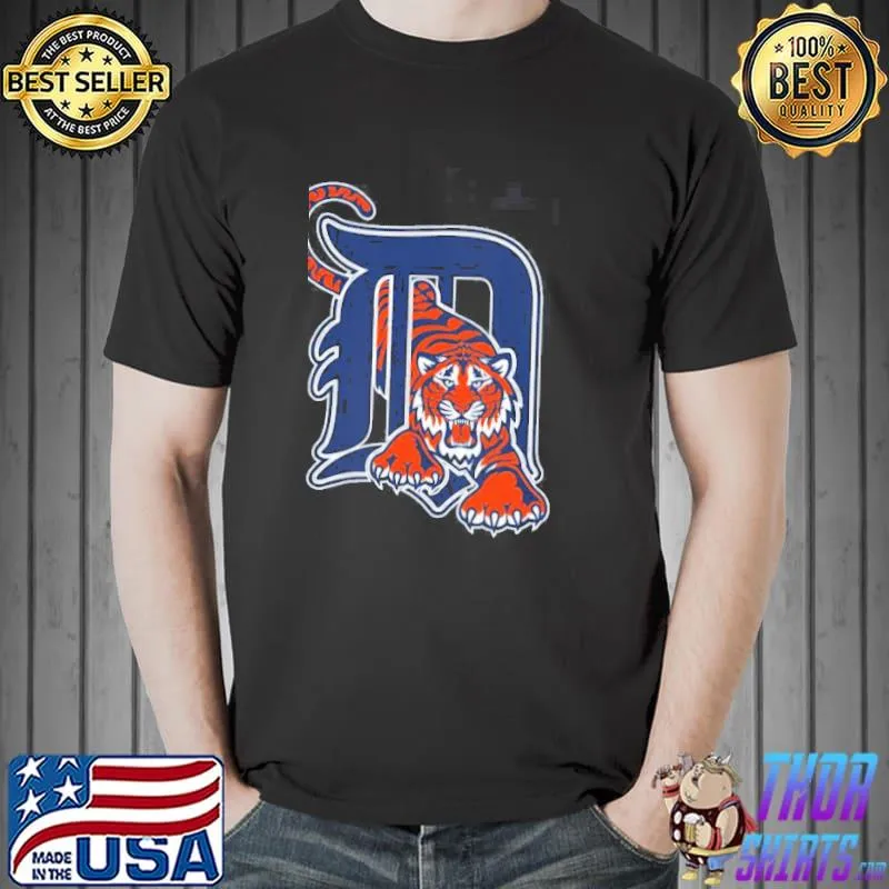 Art tigers detroit logo baseball trending shirt