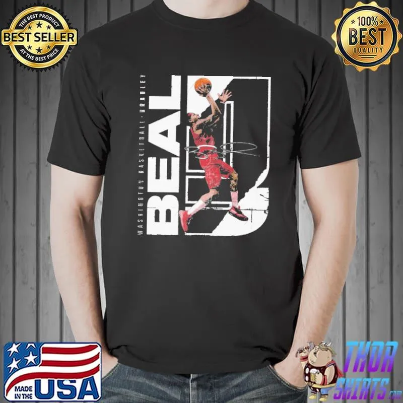 Basketball player bradley beal stretch shirt