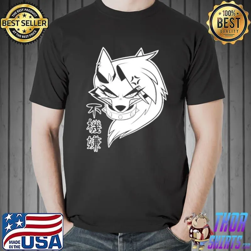Black n white helluva boss loona art shirt