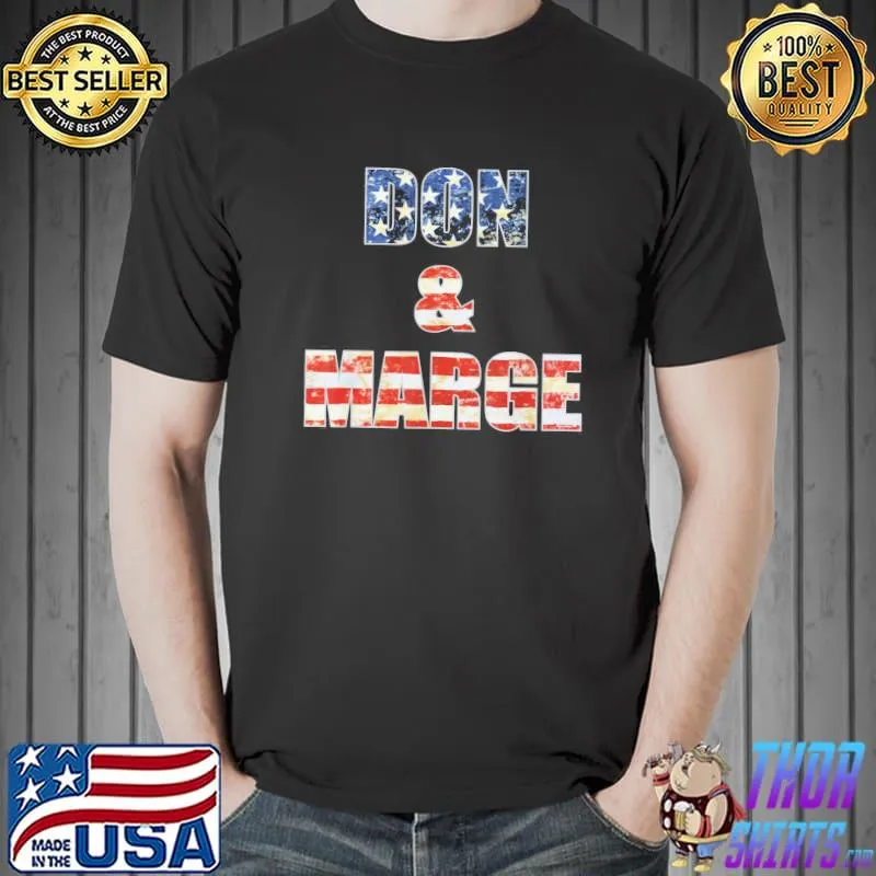 Don and marge Trump greene 2024 gop maga republican shirt
