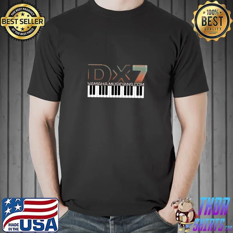 DX7 Yamaha musicians T-Shirt
