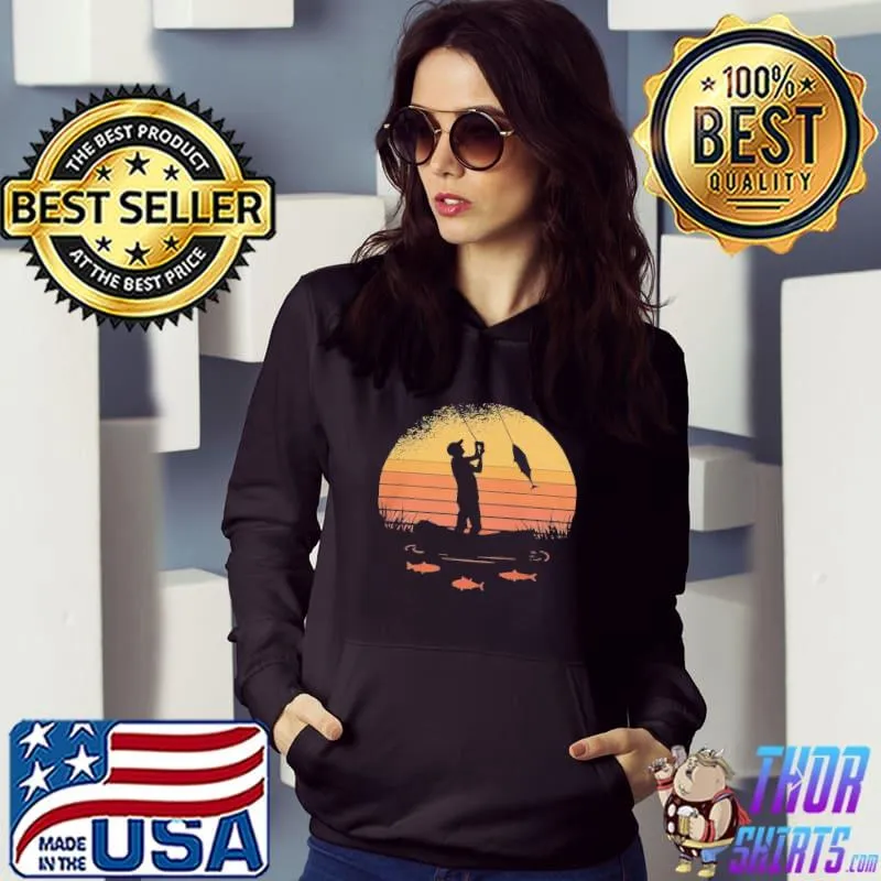 Fisherman sunset s Hoodie