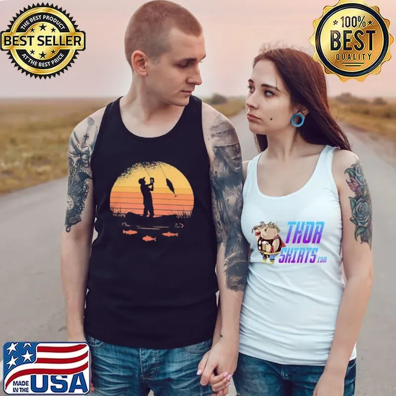 Fisherman sunset s Tank Top