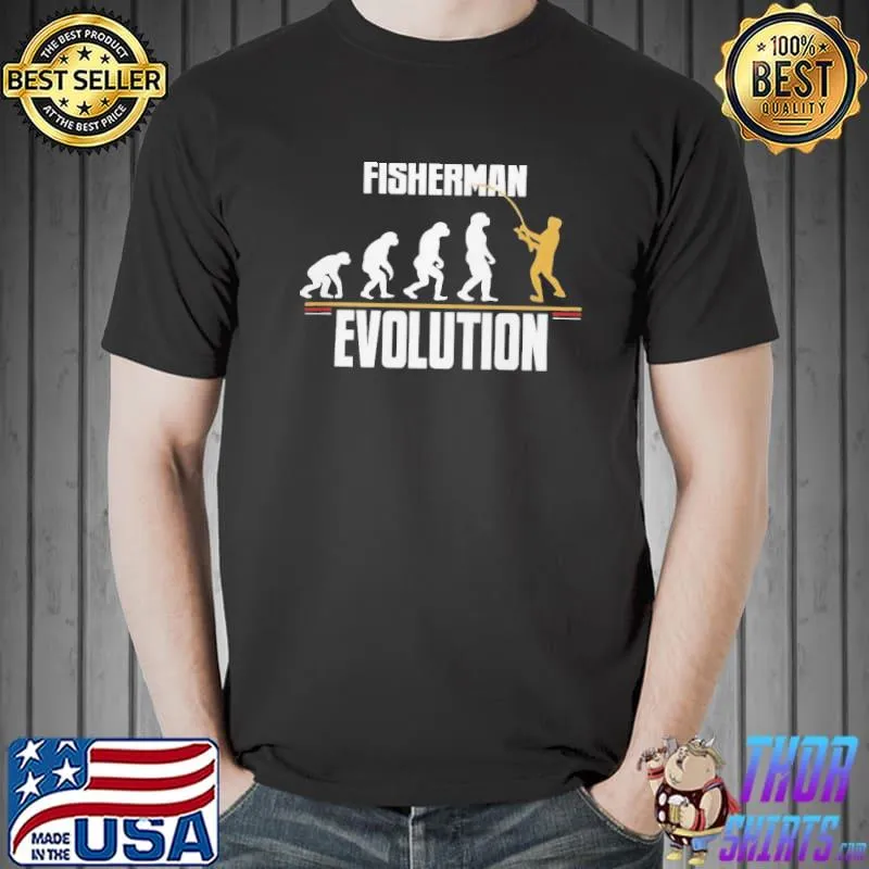 Fishing evolution shirt