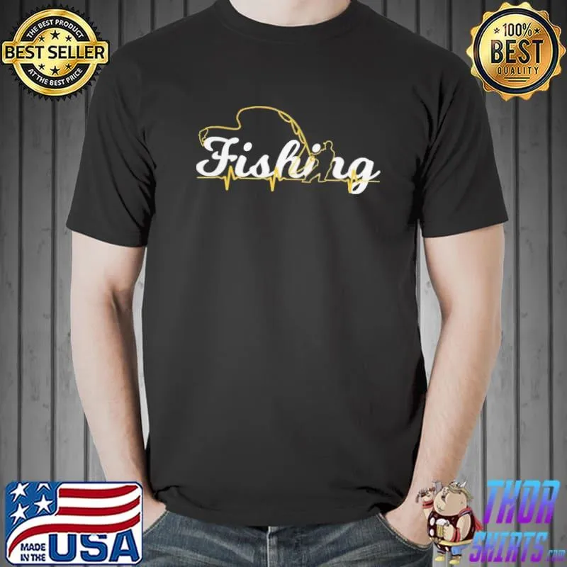 Fishing heartbeat special edition shirt