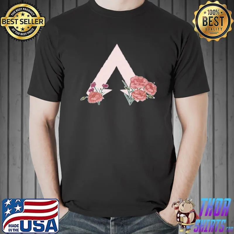 Floral apex legends logo shirt