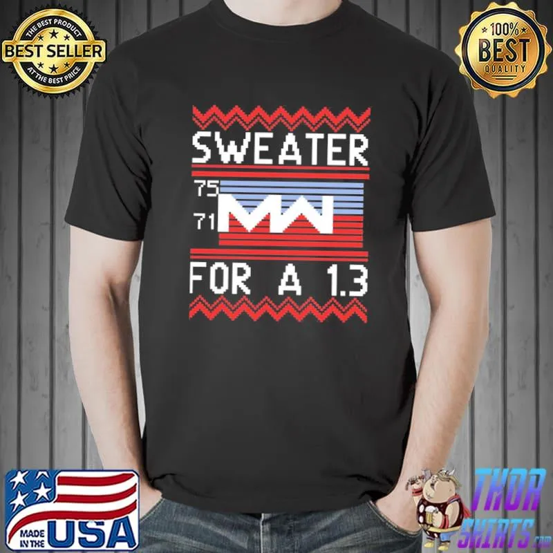 For a 1.3 sbmm shirt