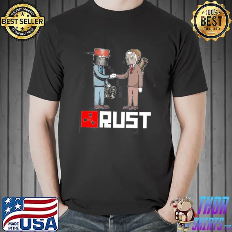 Funny rust console edition game design shirt