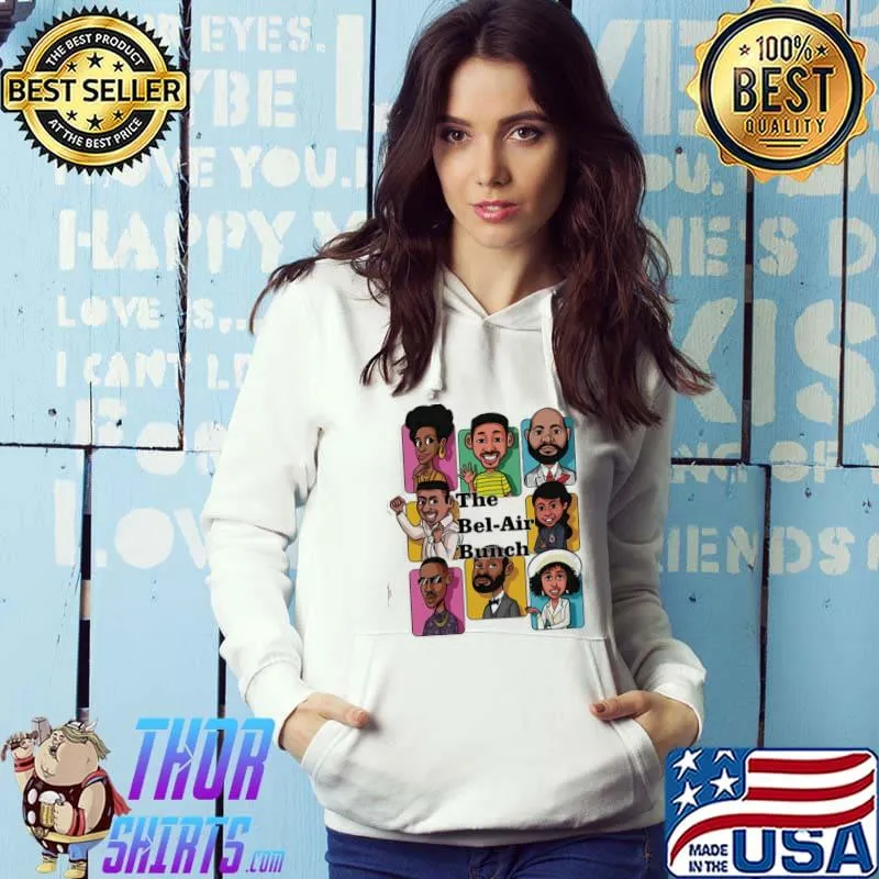 Graphic design the bel air bunch the fresh prince of bel air s Hoodie