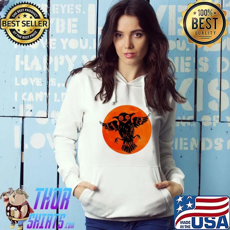 Halloween moon owl trending s Hoodie