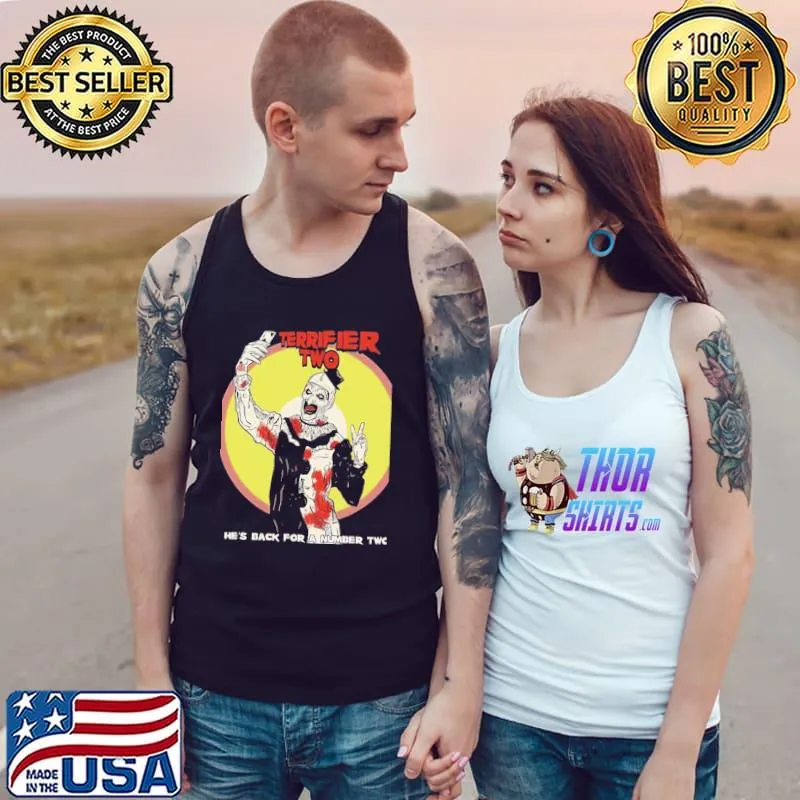 He's cack for a number two terrifier 2 halloween trending s Tank Top