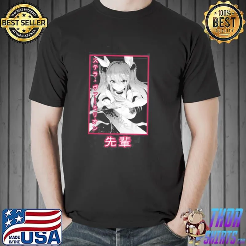 Japanese stella vermillion shirt