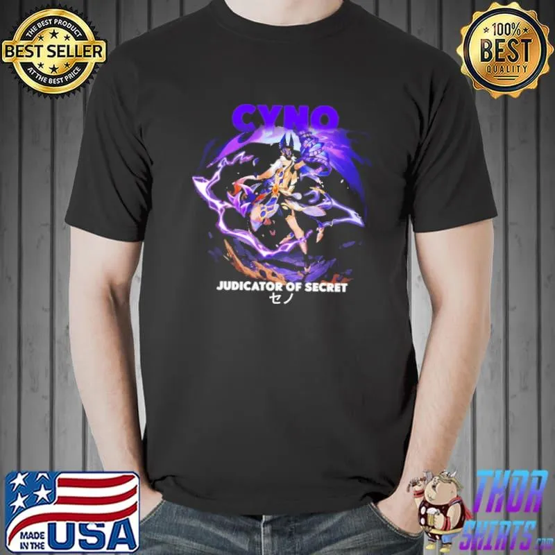 Judicator of secret cyno genshin impact shirt