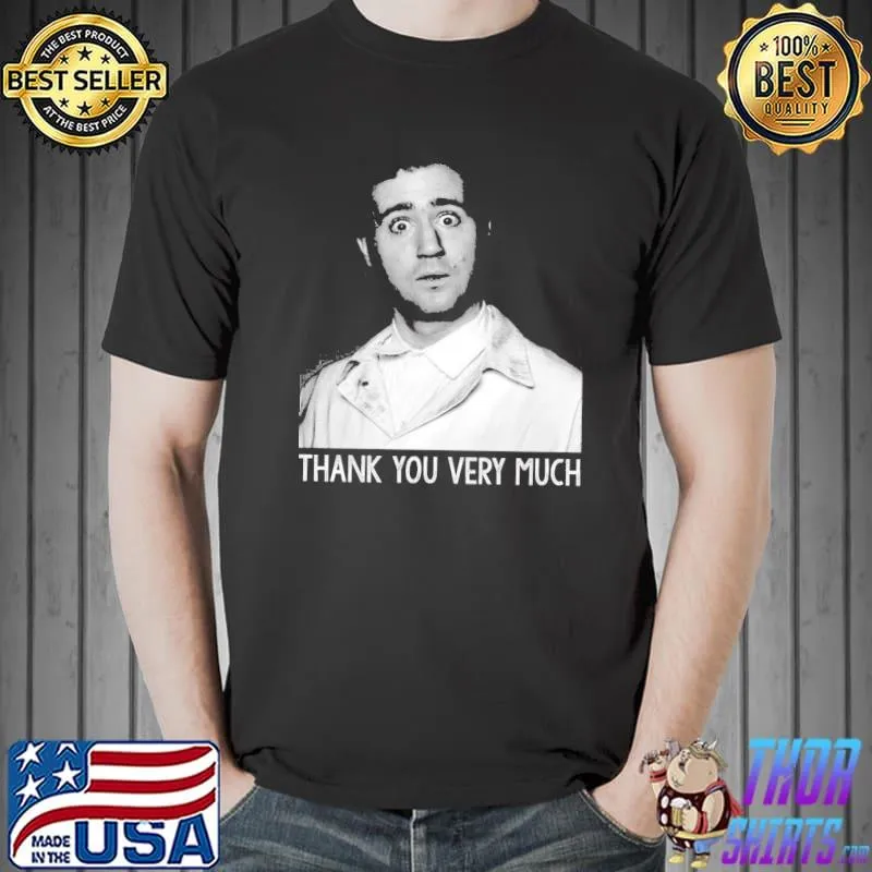 Latka gravas thank you very much taxI art vintage shirt