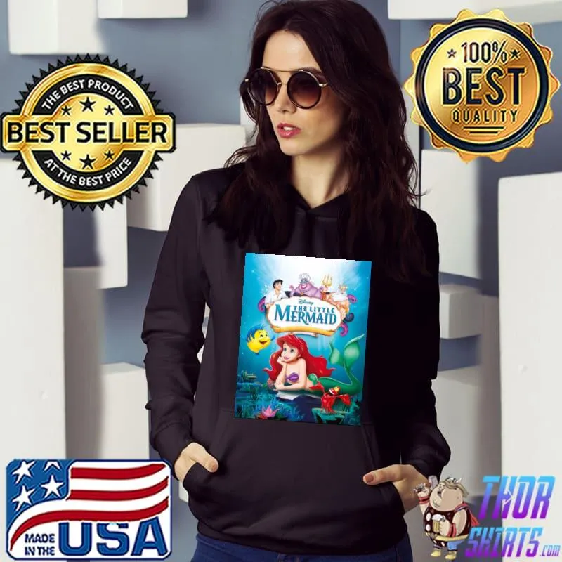 Little mermaid the city of san antonio wall art home s Hoodie