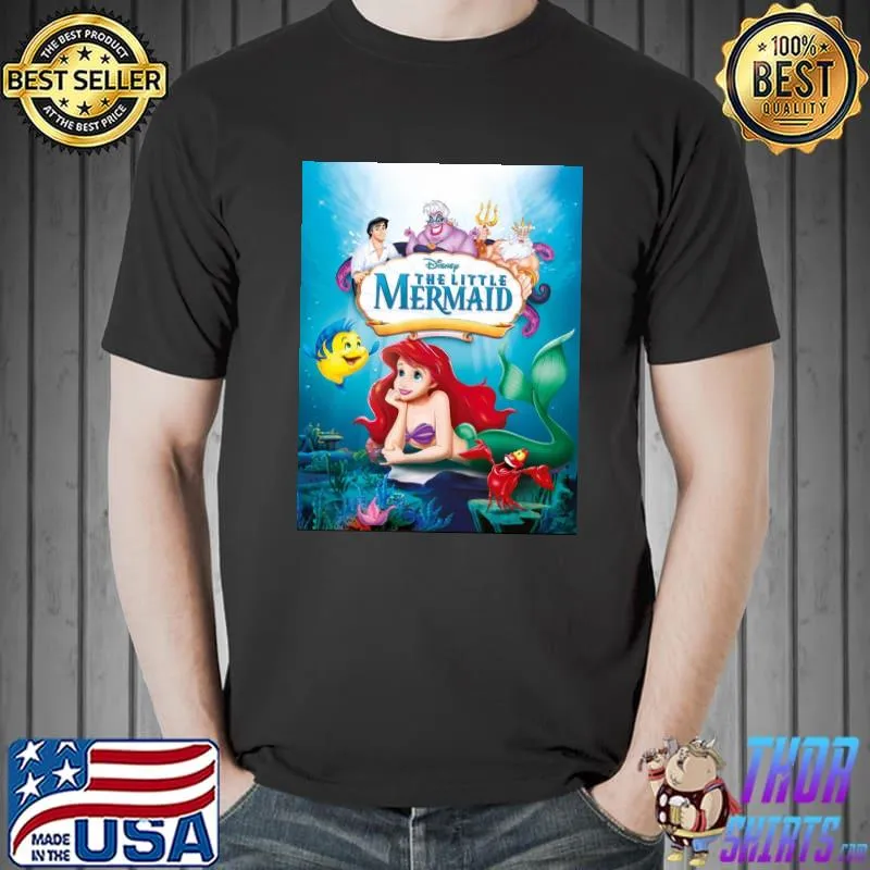 Little mermaid the city of san antonio wall art home shirt