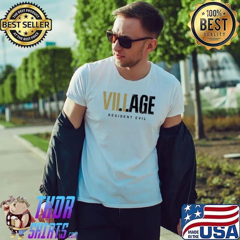 Logo resident evil village shirt