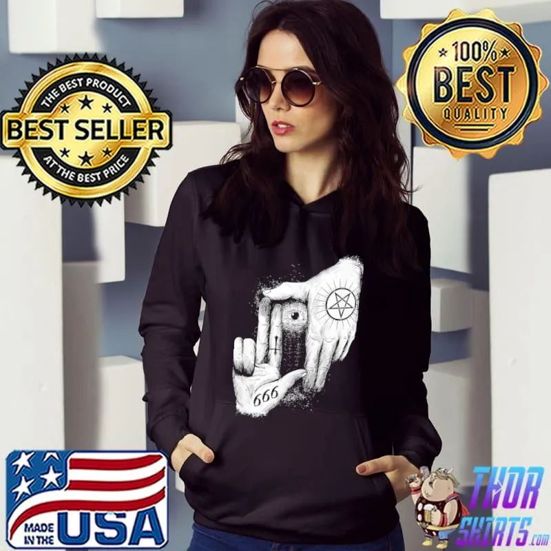 Lucifer is watching you 666 s Hoodie