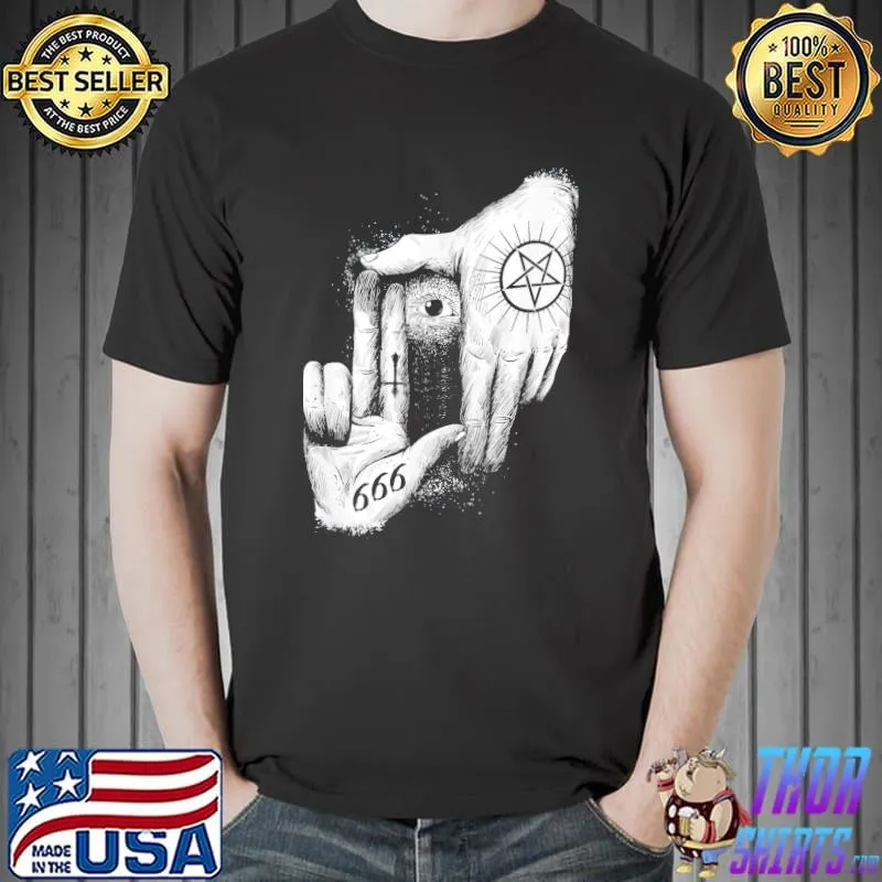 Lucifer is watching you 666 shirt