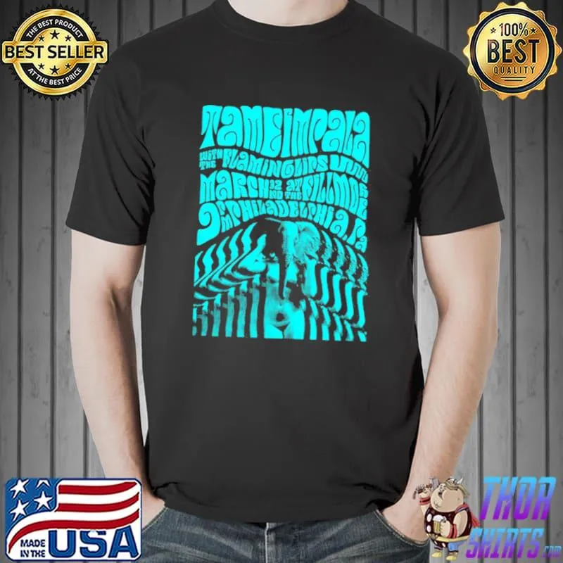 Mac neon graphic fidlar band shirt