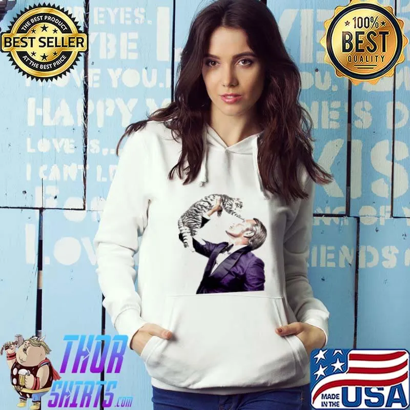 Mads and a cat halloween trending s Hoodie