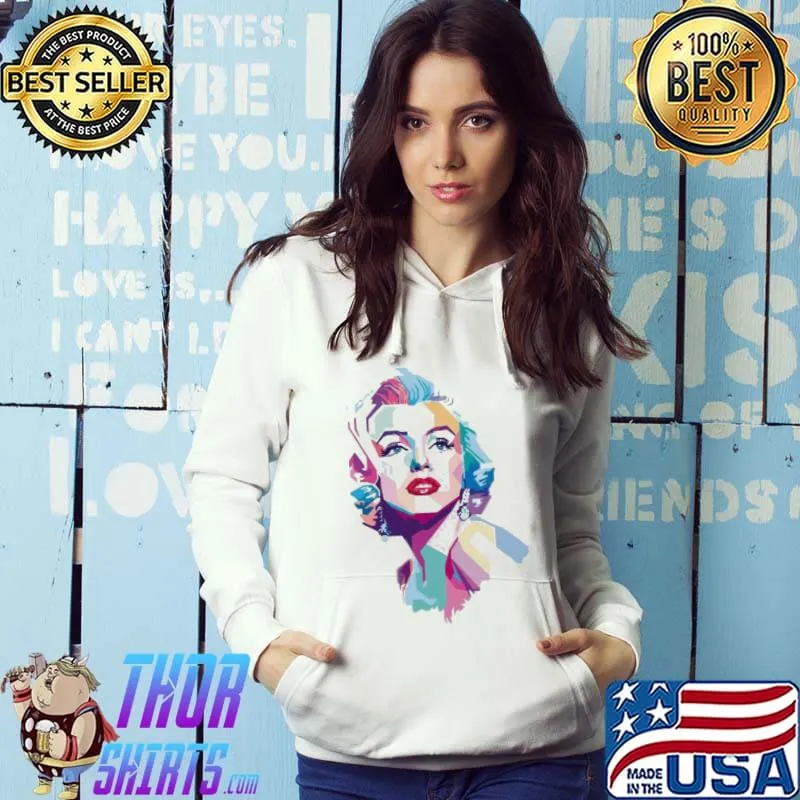 Marilyn monroe mosaic art s Hoodie