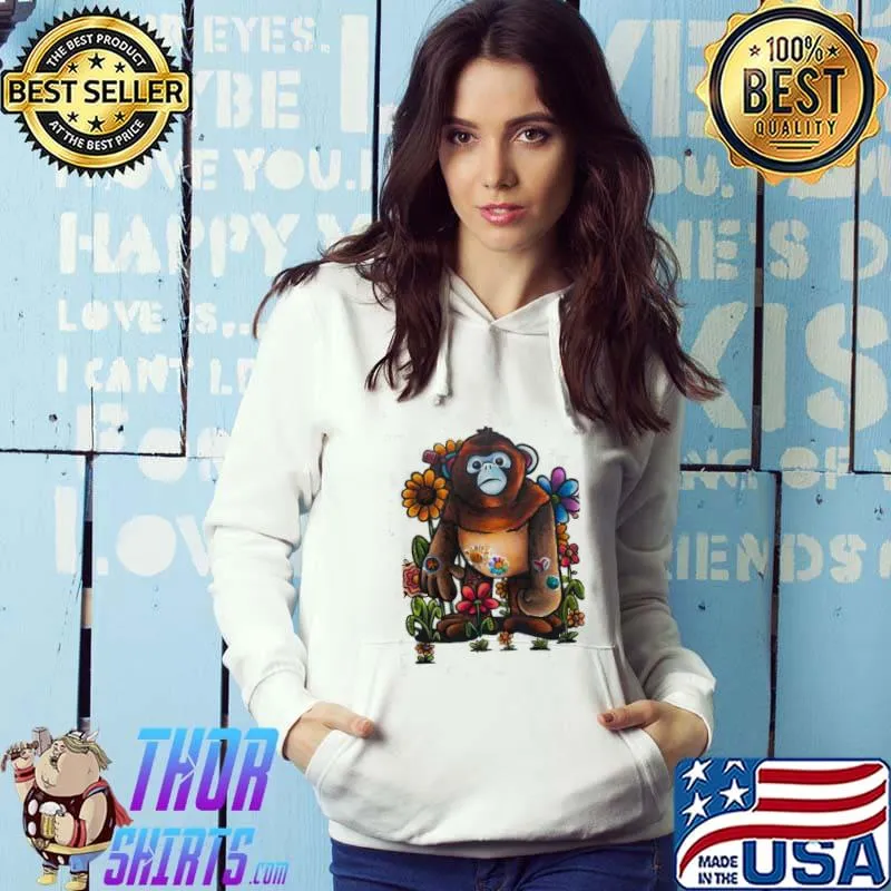 Monkey drawin trending s Hoodie