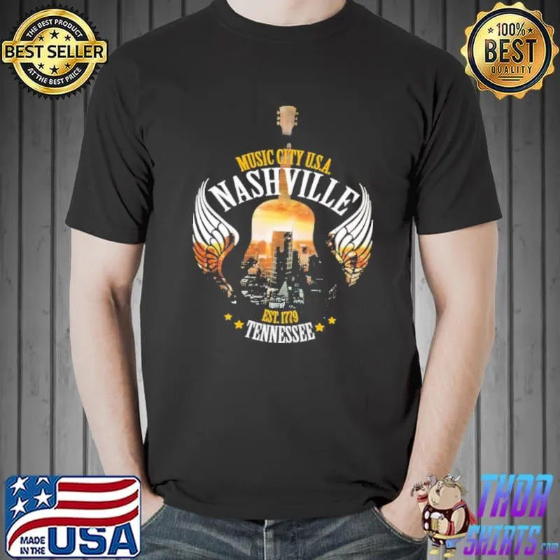 Music city usa nashville Tennessee shirt