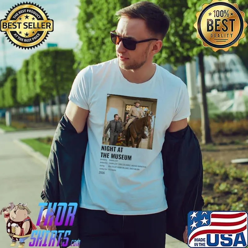 Night at the museum (2006) vintage trending shirt