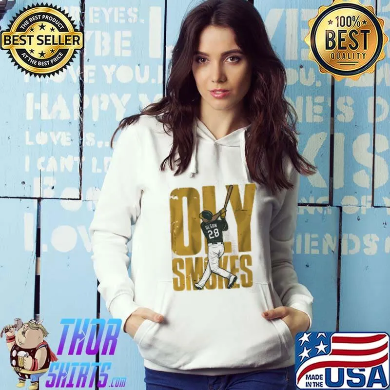 Oly smokes oakland athletics baseball trending s Hoodie
