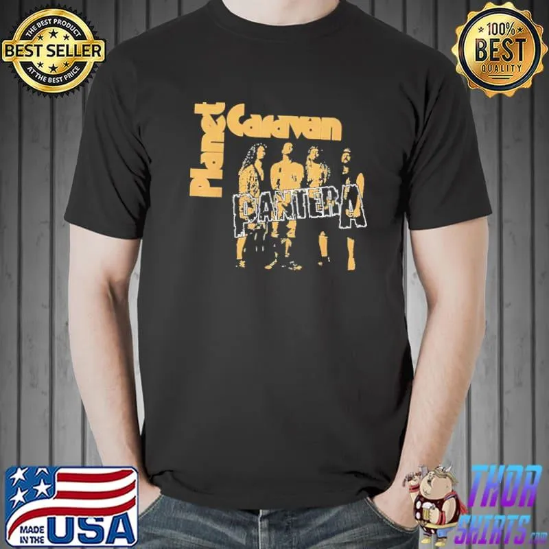 Planet caravan all member design shirt
