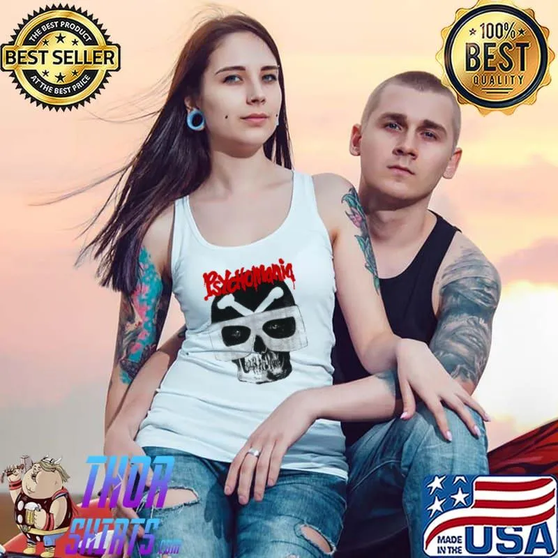Psychomania 1973 aka the death wheelers skull horror movie trending s Tank Top