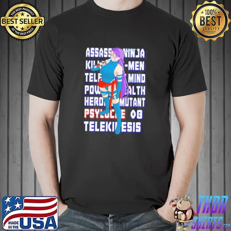 Psylocke shirt