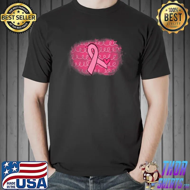 Pumpkin Pink We Wear October Breast Cancer Awareness T-Shirt