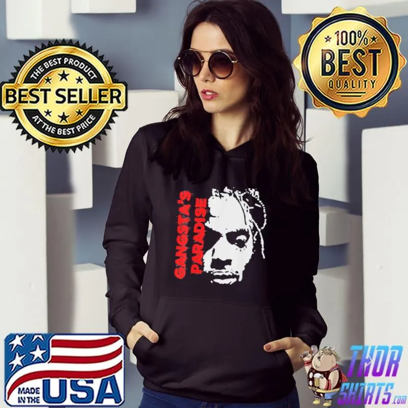 Rap music gangstas paradise hip hop vintage s Hoodie