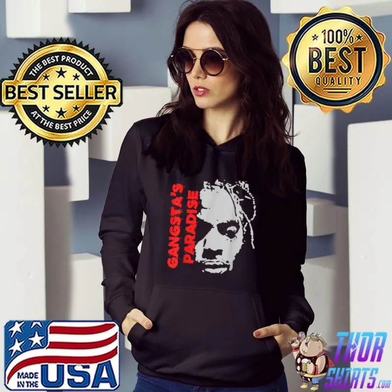 Rap Music Gangstas Paradise Hip Hop Vintage T-Shirt Hoodie