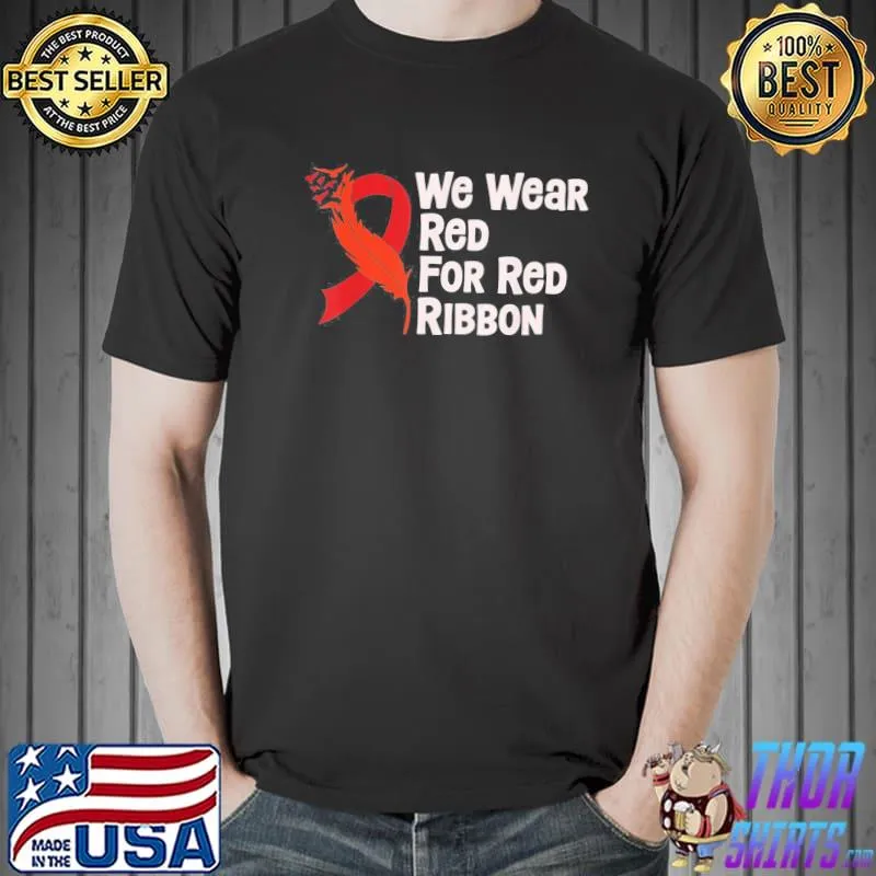 Red ribbon week awareness 2022 shirt