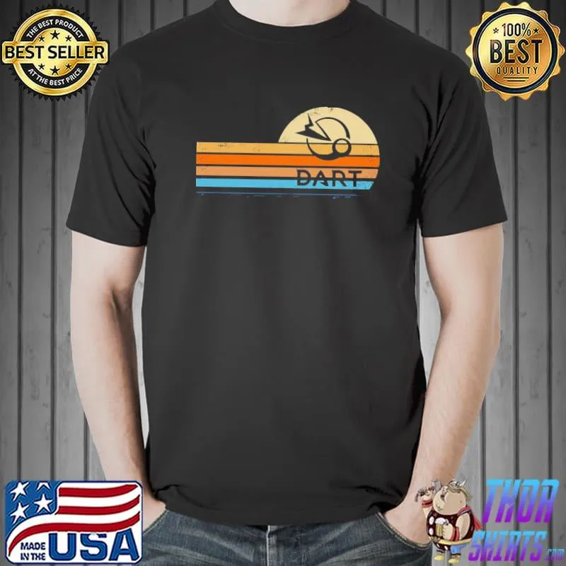 Retro nasa dart double asteroid redirection test shirt