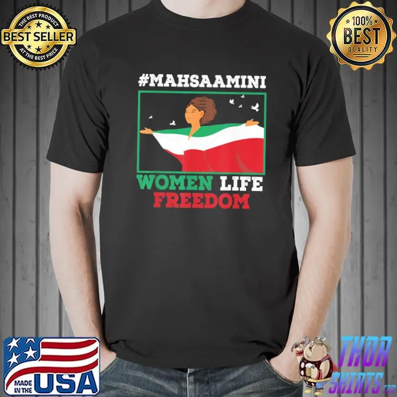 Rise with the woman of Iran mahsaaminI women life freedom shirt