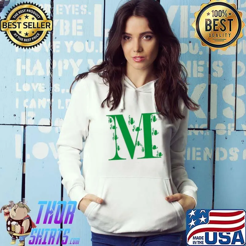 The letter m in creeper trending s Hoodie