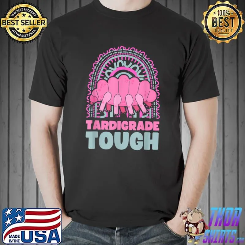 Vintage Science Tardigrade Tough Water Bear Microbiology T-Shirt