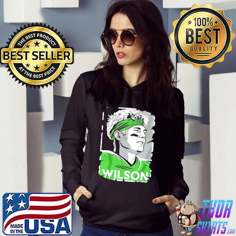 Zach wilson best fanart s Hoodie