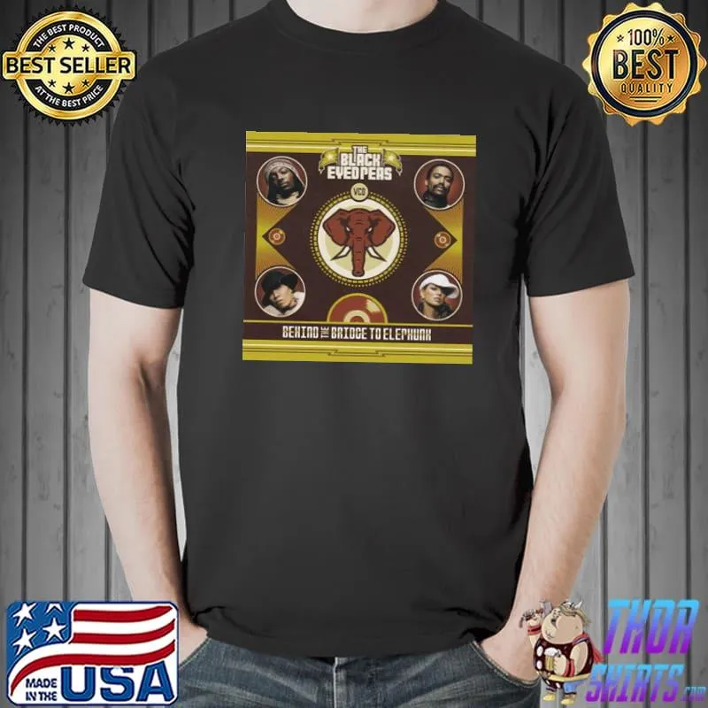 2004 the black eyed peas hip hop rap pop band behind the bridge to elephunk trending classic shirt