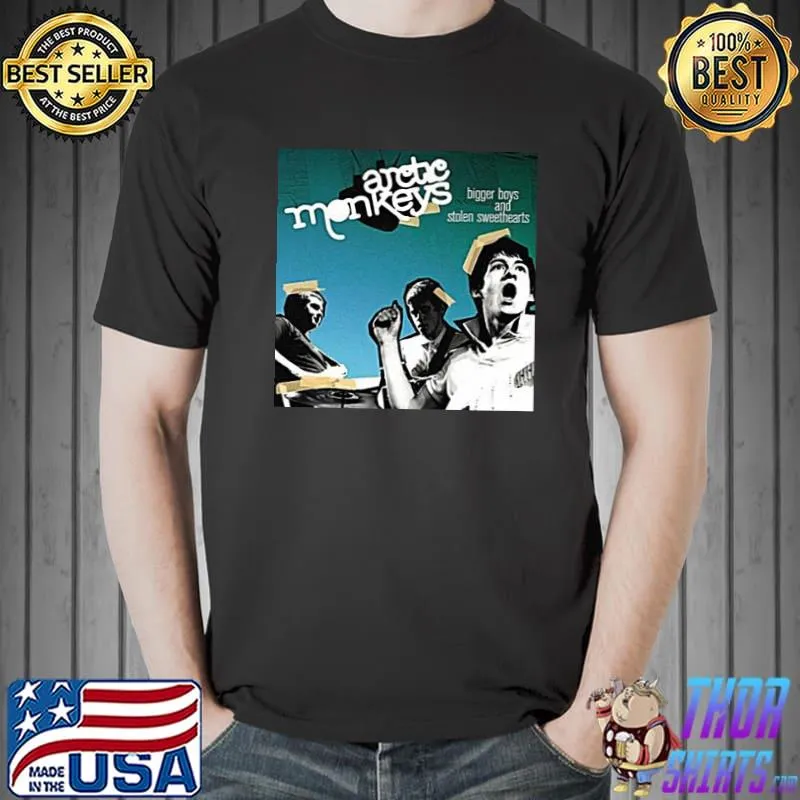 2006 arctic monkeys rock band bigger boys and stolen sweethearts trending classic shirt