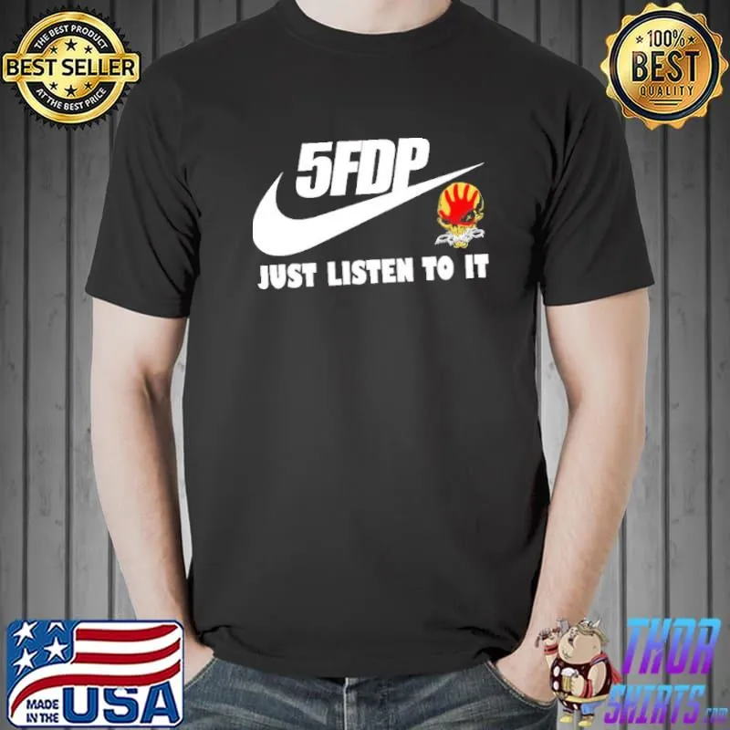 5fdp five finger death punch sniper nike logo trending classic shirt